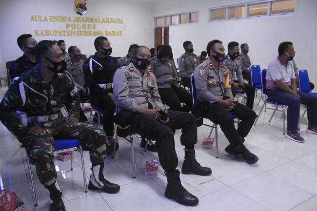 Lat Pra Ops Zebra Digelar, Kapolres KSB Polda NTB: Personel Kedepankan Tindakan Preventif dan Humanis